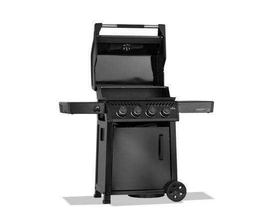 Napoleon - Barbecue gaz Freestyle 425 noir 4 brûleurs avec porte et brûleurs inox + Boitier pour fumage - Napoléon - Image 8