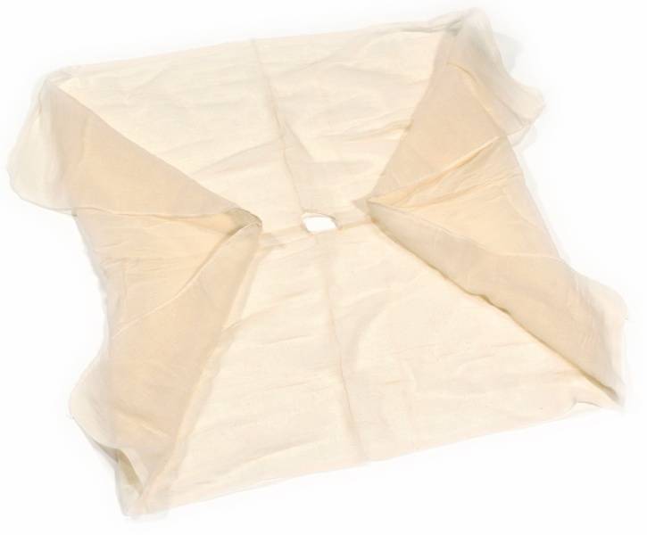 Gaze Coton Ecrue Avec Trou 100X80 cm - Lot de 10 - Guialto