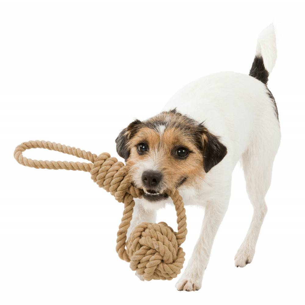 Corde de jeu avec balle tressée pour chien ø 8/35cm. - Image 3