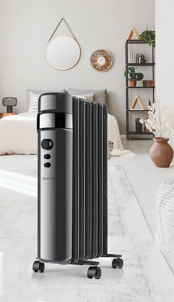 Supra - Radiateur bain d'huile 1500w noir OREANOIR1500 Supra - Image 2