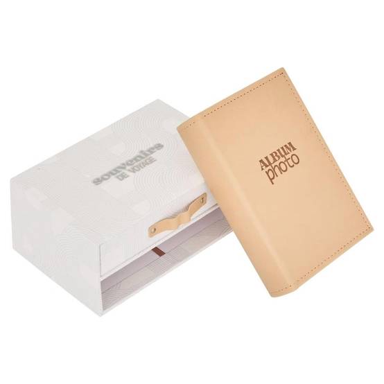 Coffret Album Photo "Sky" 18cm Beige - Image 2