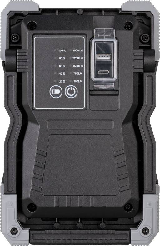 Projecteur portable LED Rufus 3000MA - BRENNENSTUHL - rechargeable USB IP65 - 1173110100 - Image 4
