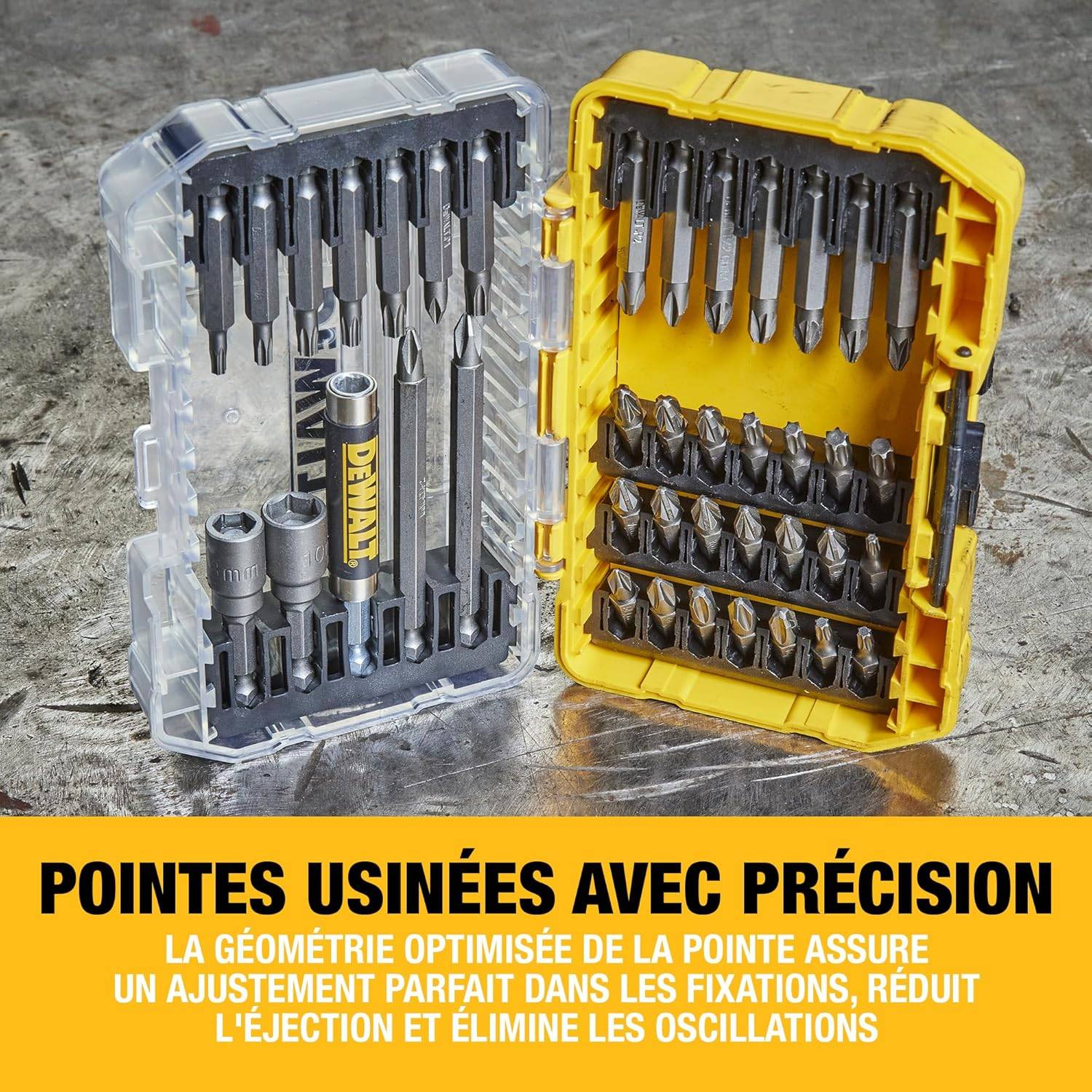 Petit coffret ToughCase de 40 pièces avec embouts - DEWALT - DT70702-QZ - Image 5