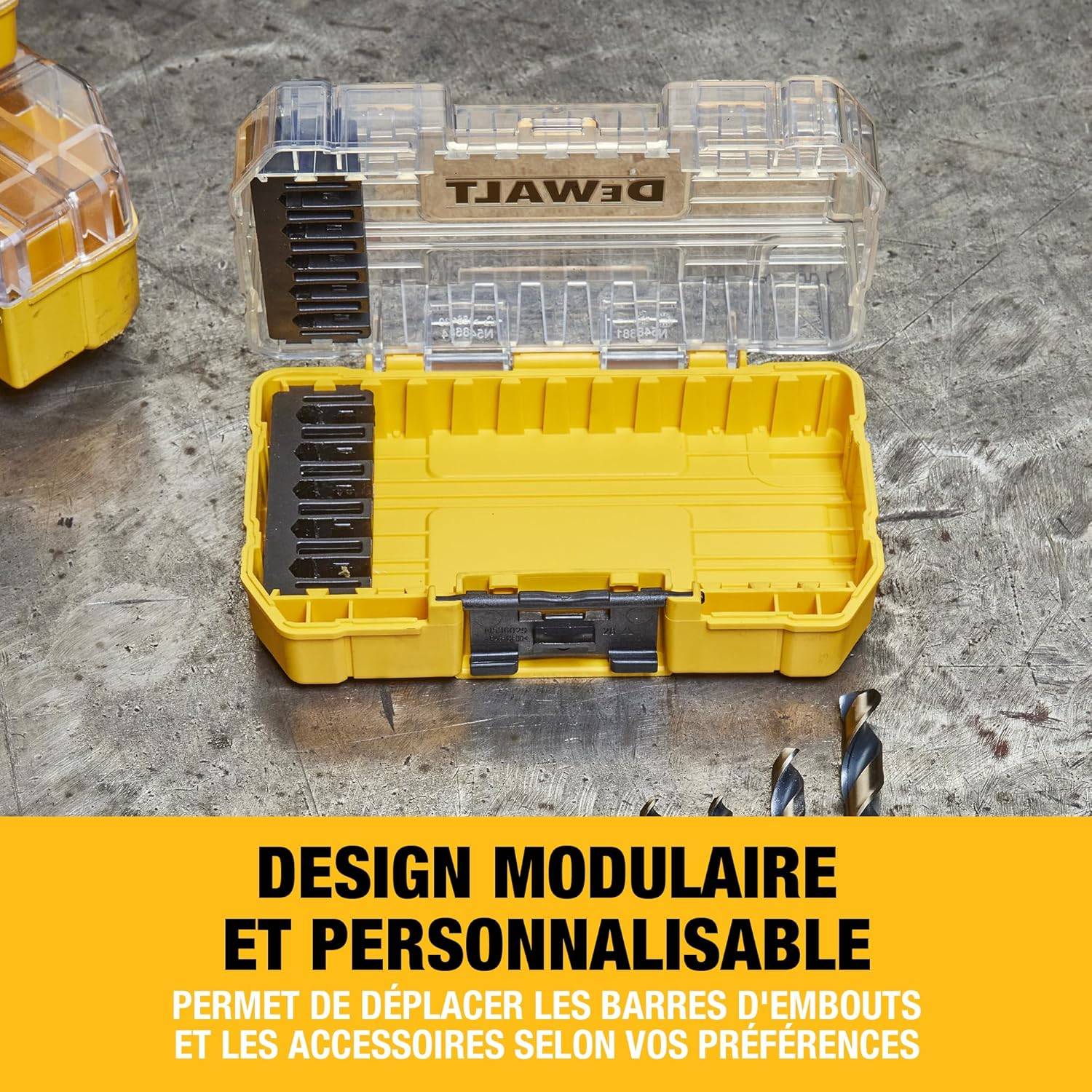 Petit coffret ToughCase de 40 pièces avec embouts - DEWALT - DT70702-QZ - Image 4