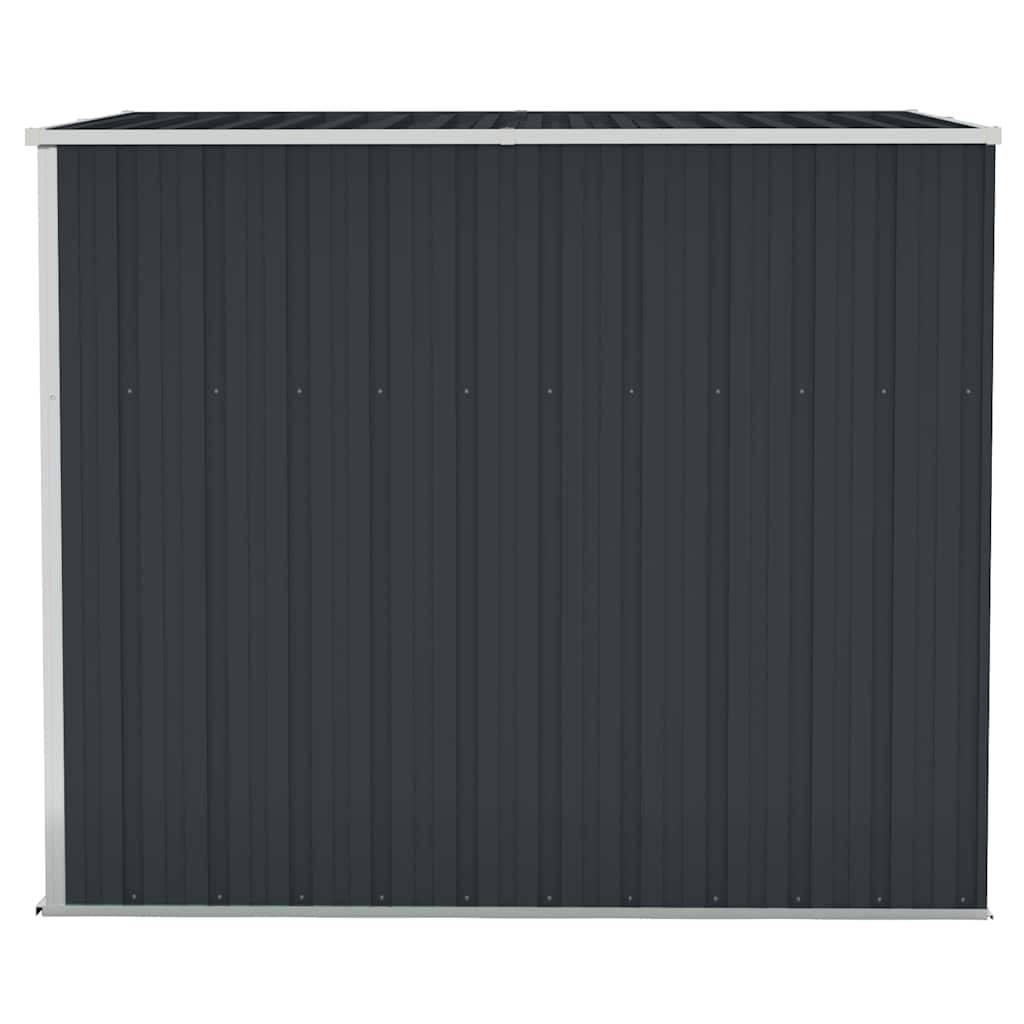 Vidaxl - Abri de jardin mural Anthracite 118x194x178 cm Métal vidaXL 316223 - Image 5