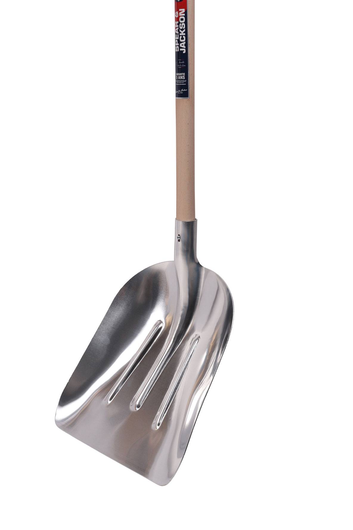 Spear & Jackson - Pelle aluminium petit modèle épaisseur 2 mm manche bois 120 cm Spear & Jackson - Image 3