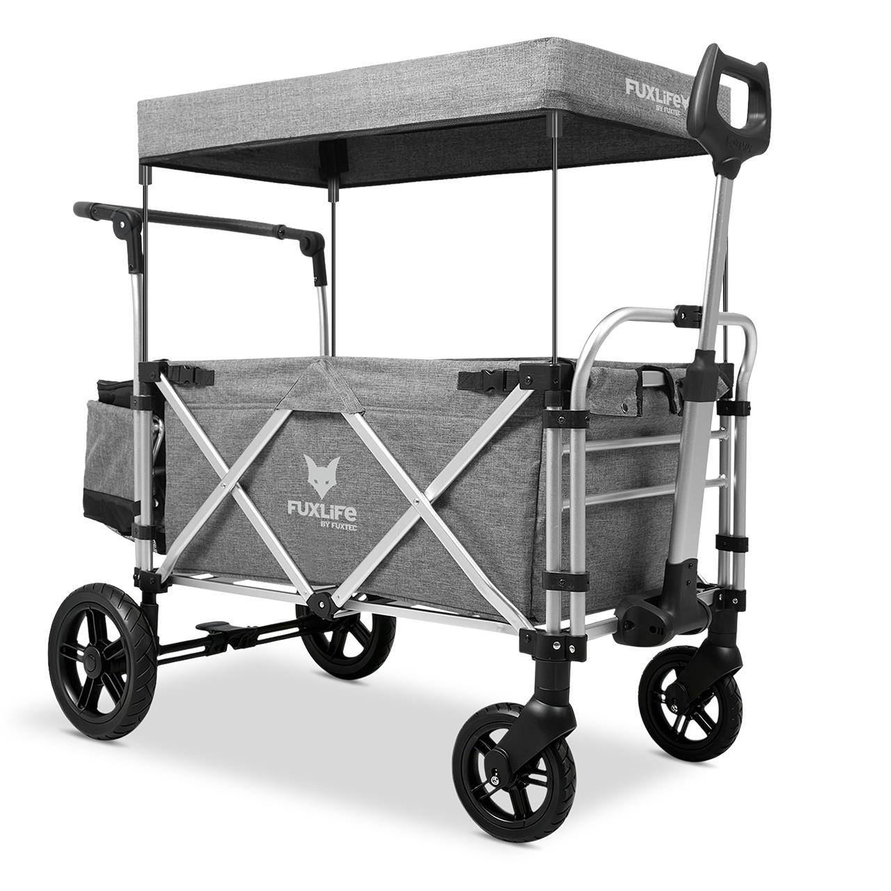 FUXTEC - Chariot Pliable Premium FUXLIFE FX-CTL900 avec Toit Solaire & Suspensions - Image 7