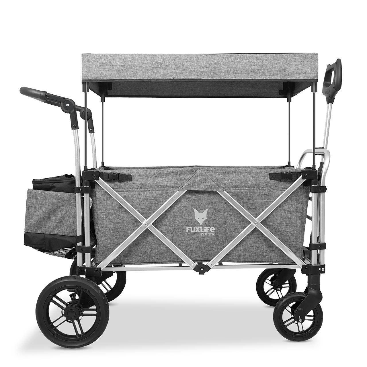 FUXTEC - Chariot Pliable Premium FUXLIFE FX-CTL900  avec Toit Solaire & Suspensions - Image 2