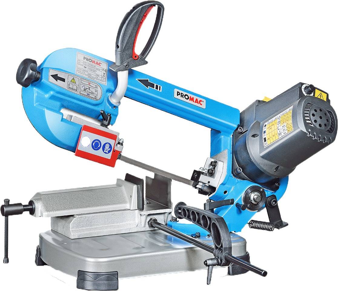 Scie à ruban manuelle et portable avec variateur de vitesse - 230 V / 1 kW - PROMAC - 349V - Image 1