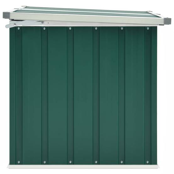 Coffre boîte meuble de jardin rangement 109 x 67 x 65 cm vert - Image 4