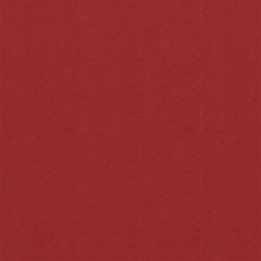 Helloshop26 - Écran de balcon brise pare vue protection confidentialité 75 x 600 cm tissu oxford rouge - Image 2