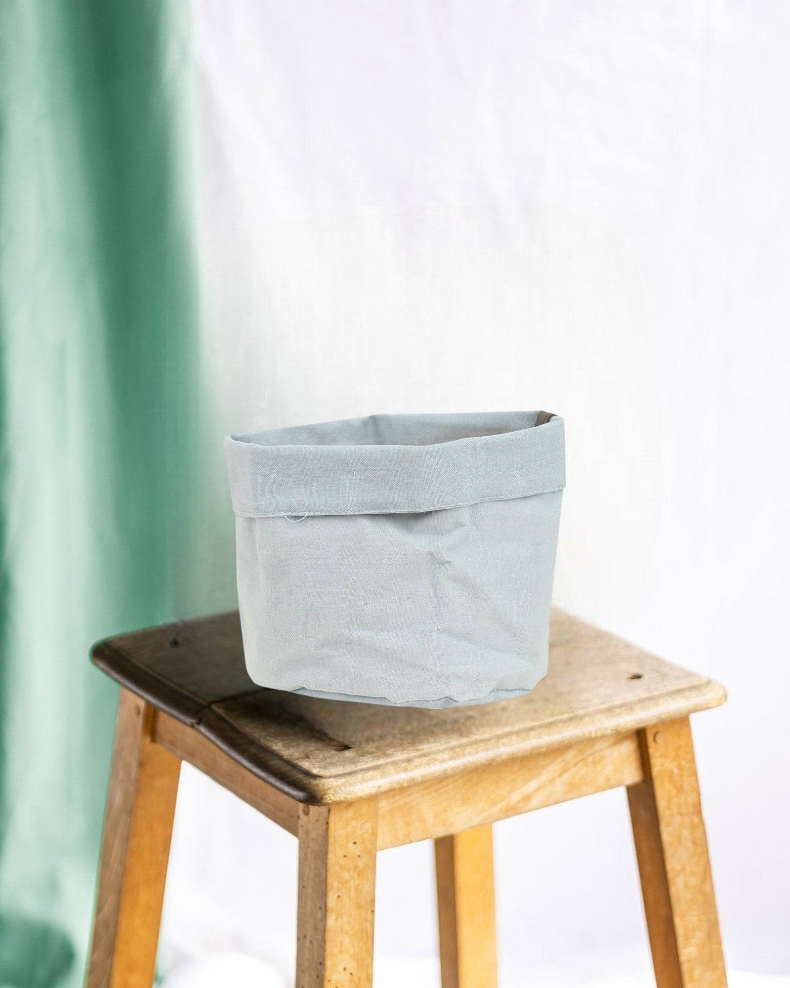 Panier bleu 22 cm- La Green Touch - Image 1