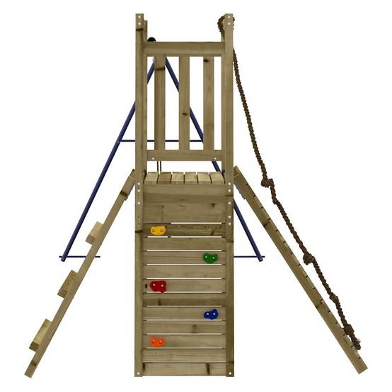 Aire de jeux d'extérieur - Jeu Plein air enfant bois de pin imprégné-JU1491 - Image 4