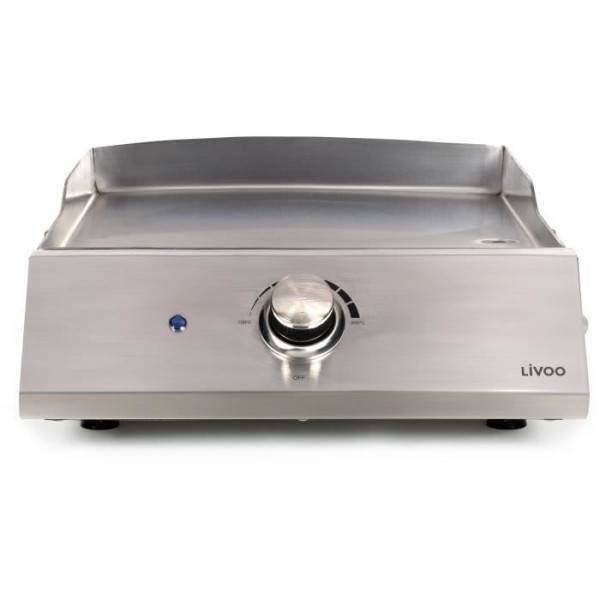 Livoo - Plancha électrique - LIVOO - DOC292 - 1 bruleur - Inox - Image 1