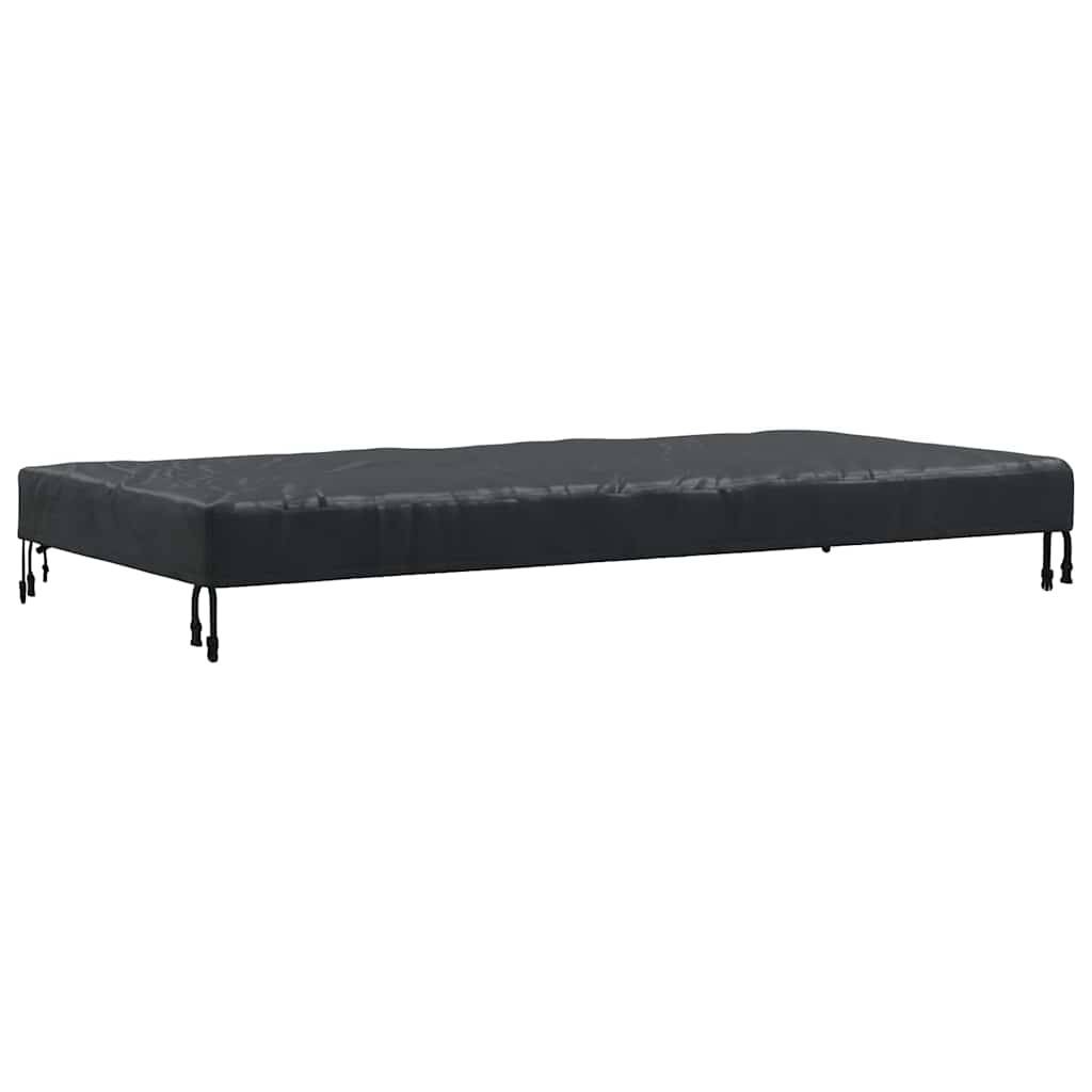Housse pour Table Extérieure Tissu Oxford 210D Anti-Poussière et Pluie pour Jardin Noir 182x102x15 cm – ComfortXL Outdoor Living - Image 2