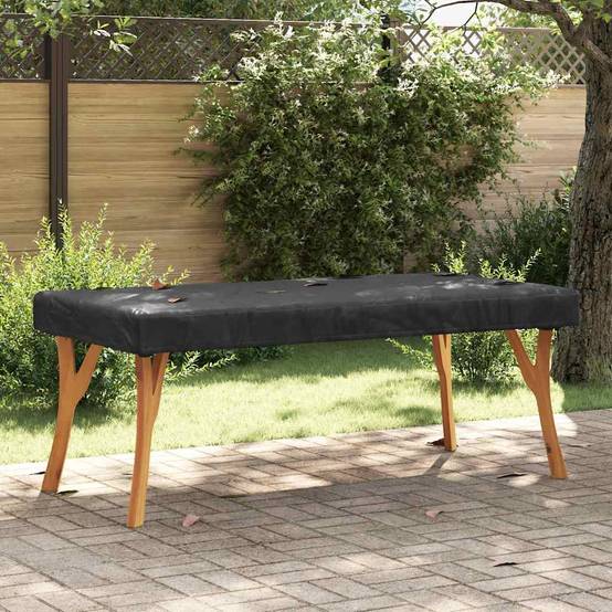 Housse pour Table Extérieure Tissu Oxford 210D Anti-Poussière et Pluie pour Jardin Noir 182x102x15 cm – ComfortXL Outdoor Living - Image 1