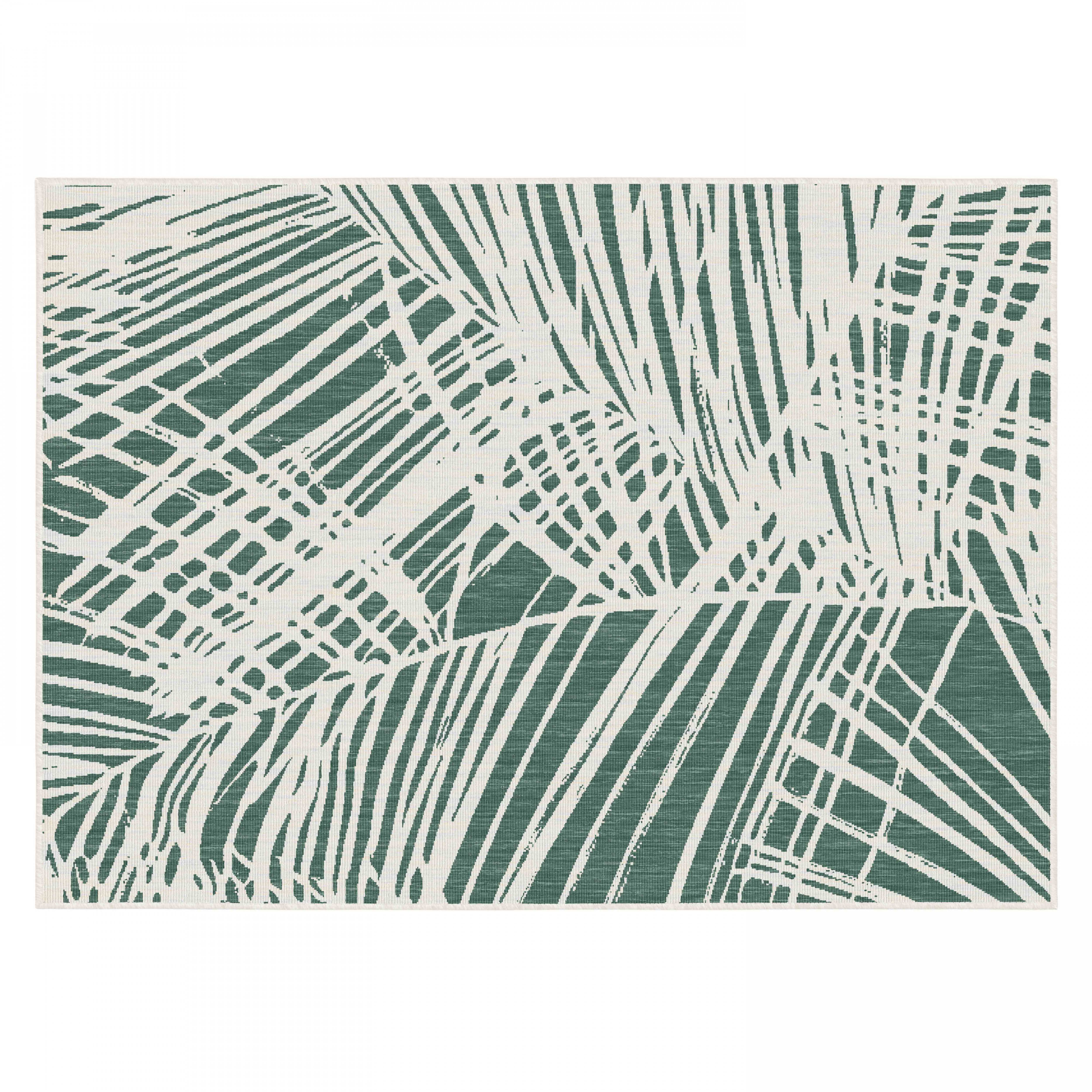 Oviala - Tapis d'extérieur en polypropylène 200 x 290 cm vert Palmio - Oviala - Image 3