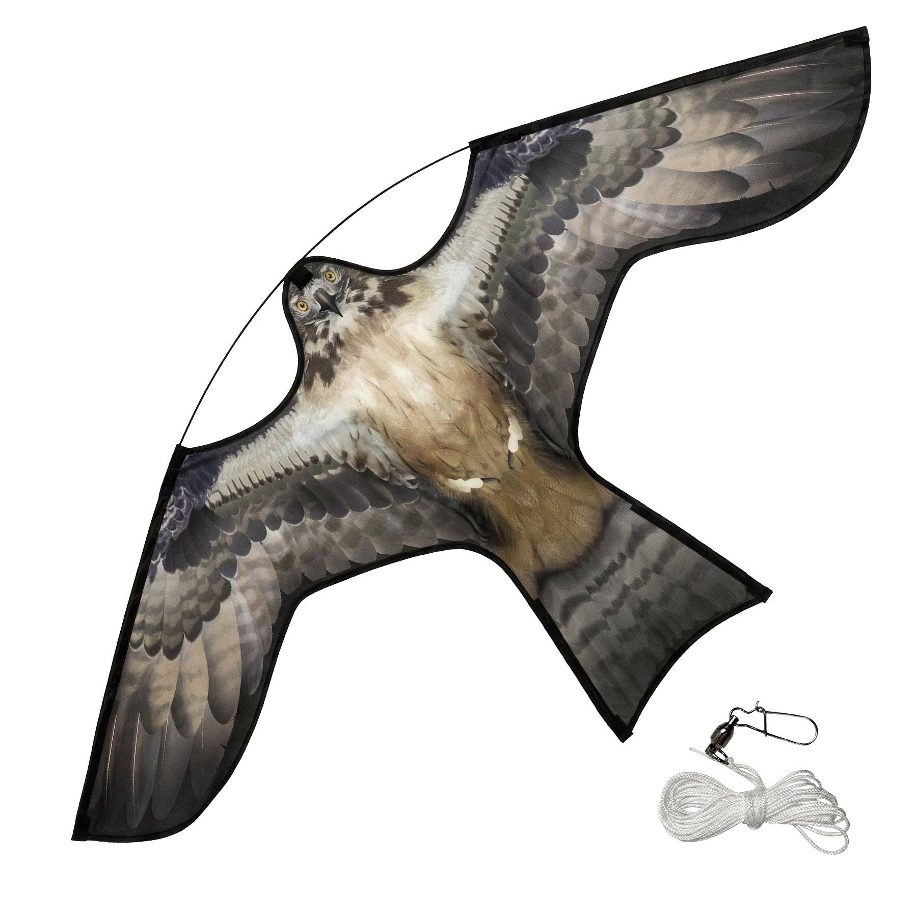 Cerf volant anti oiseaux effaroucheur sans mat Faucon modele E - Image 1
