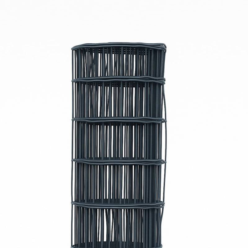 Grillage en rouleau acier galvanisé maille 100x100 mm H1m20 x L20 m - Gris anthracite - Hauteur 1m20 - Easy Clôture - Image 4