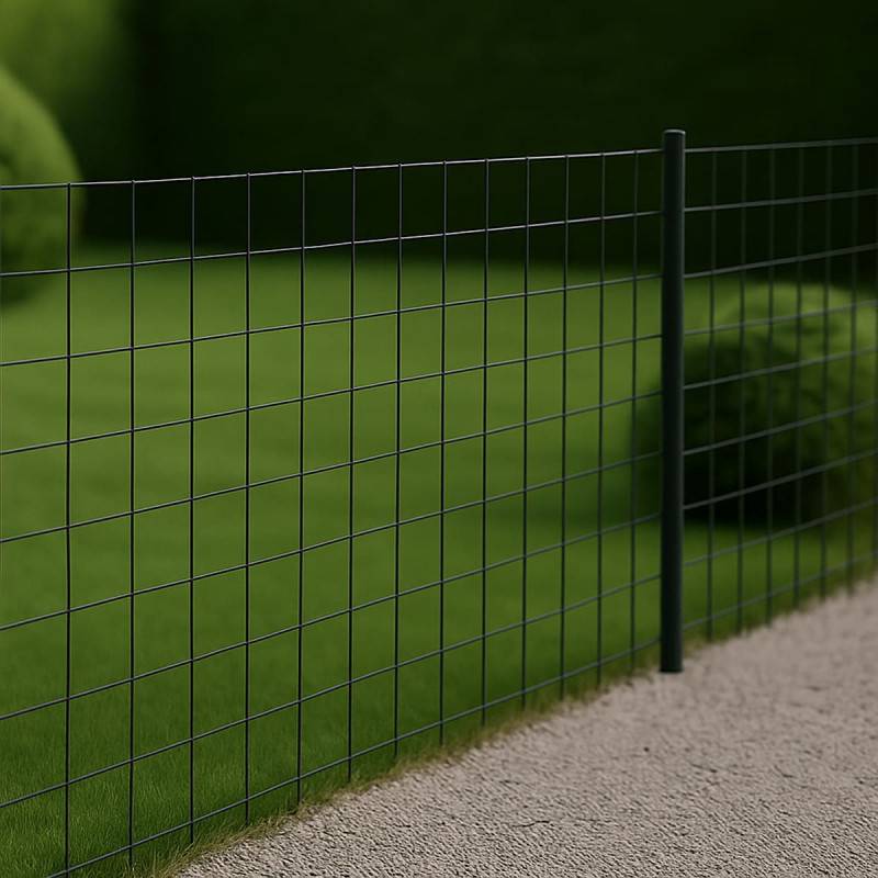 Grillage en rouleau acier galvanisé maille 100x100 mm H1m20 x L20 m - Gris anthracite - Hauteur 1m20 - Easy Clôture - Image 5