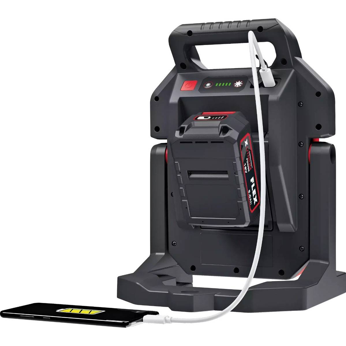 Projecteur de chantier FLEX LED sur batterie - 10.8/18.0V - Sans batterie, ni chargeur - 504610 - Image 7