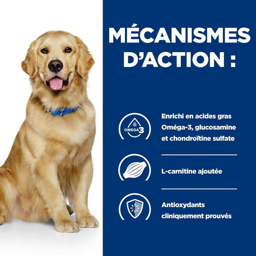 CROQUETTES CHIEN ADULT PRESCRIPTION DIETS J/D MOBILITY - HILL'S 16 kg - Image 5