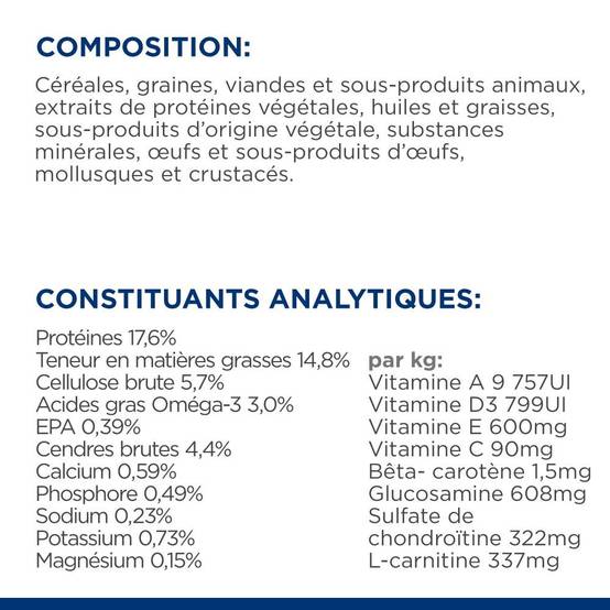 CROQUETTES CHIEN ADULT PRESCRIPTION DIETS J/D MOBILITY - HILL'S 16 kg - Image 8