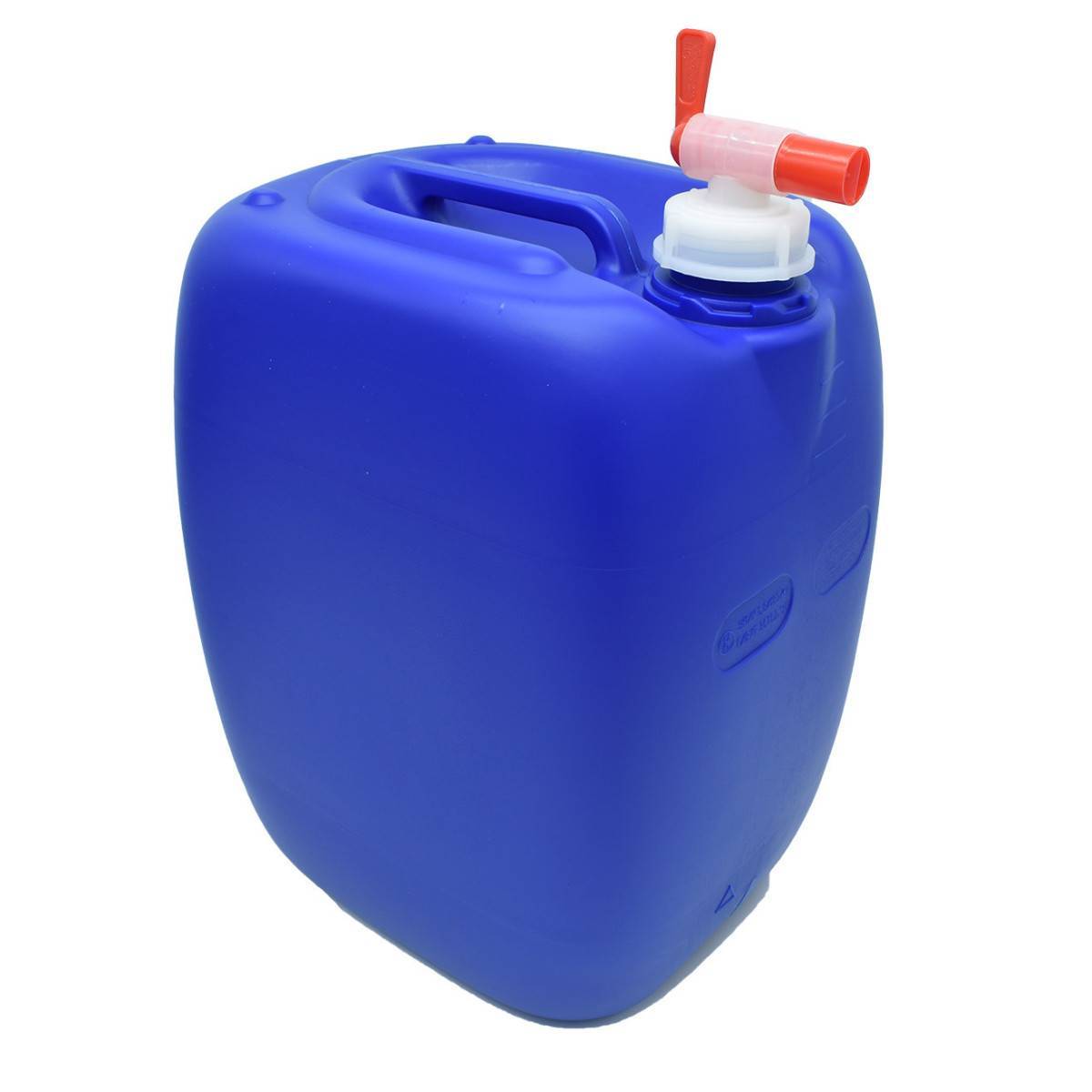 Multitanks - Bidon / Jerrycan 20 litres bleu VIDE avec robinet aeroflow - Image 1