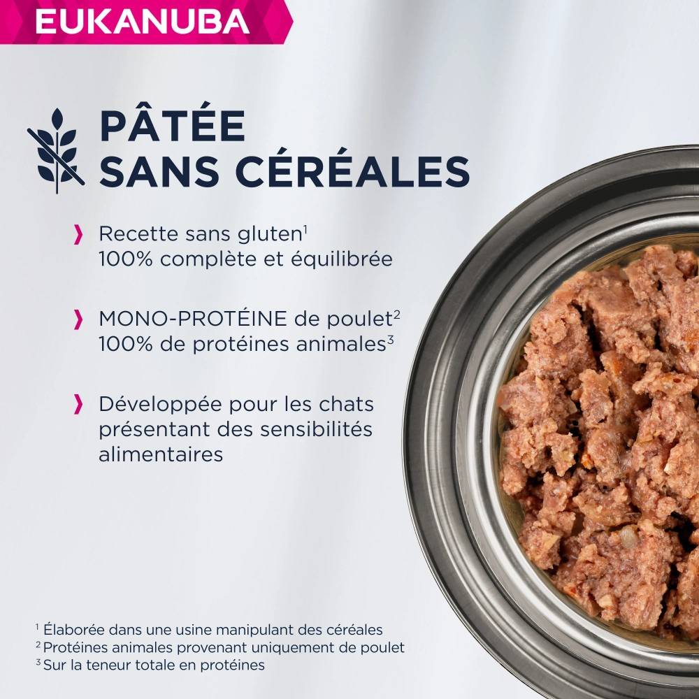 Eukanuba - Eukanuba - Pâtées Sans Céréales au Poulet pour Chat - Image 4
