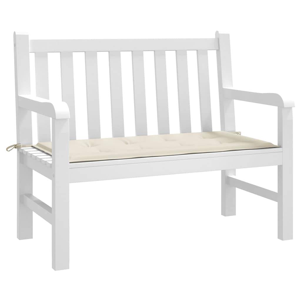 PANGIVO - Coussin de banc de jardin tissu Oxford crème 120 x 50 x 3 cm - PANGIVO - Image 3