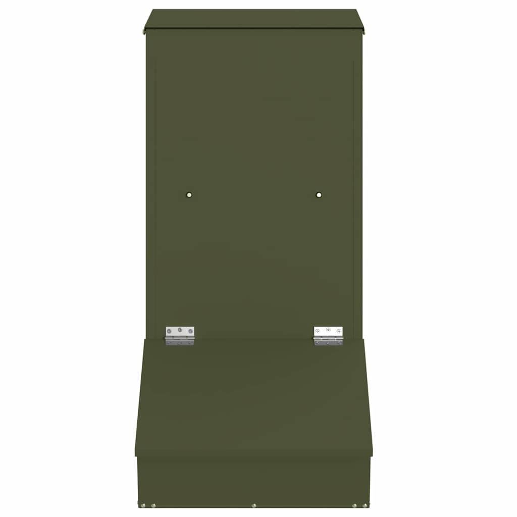 Vidaxl - Distributeur de porcs Vert olive 55 x 38 x 76 cm vidaXL 874637 - Image 5