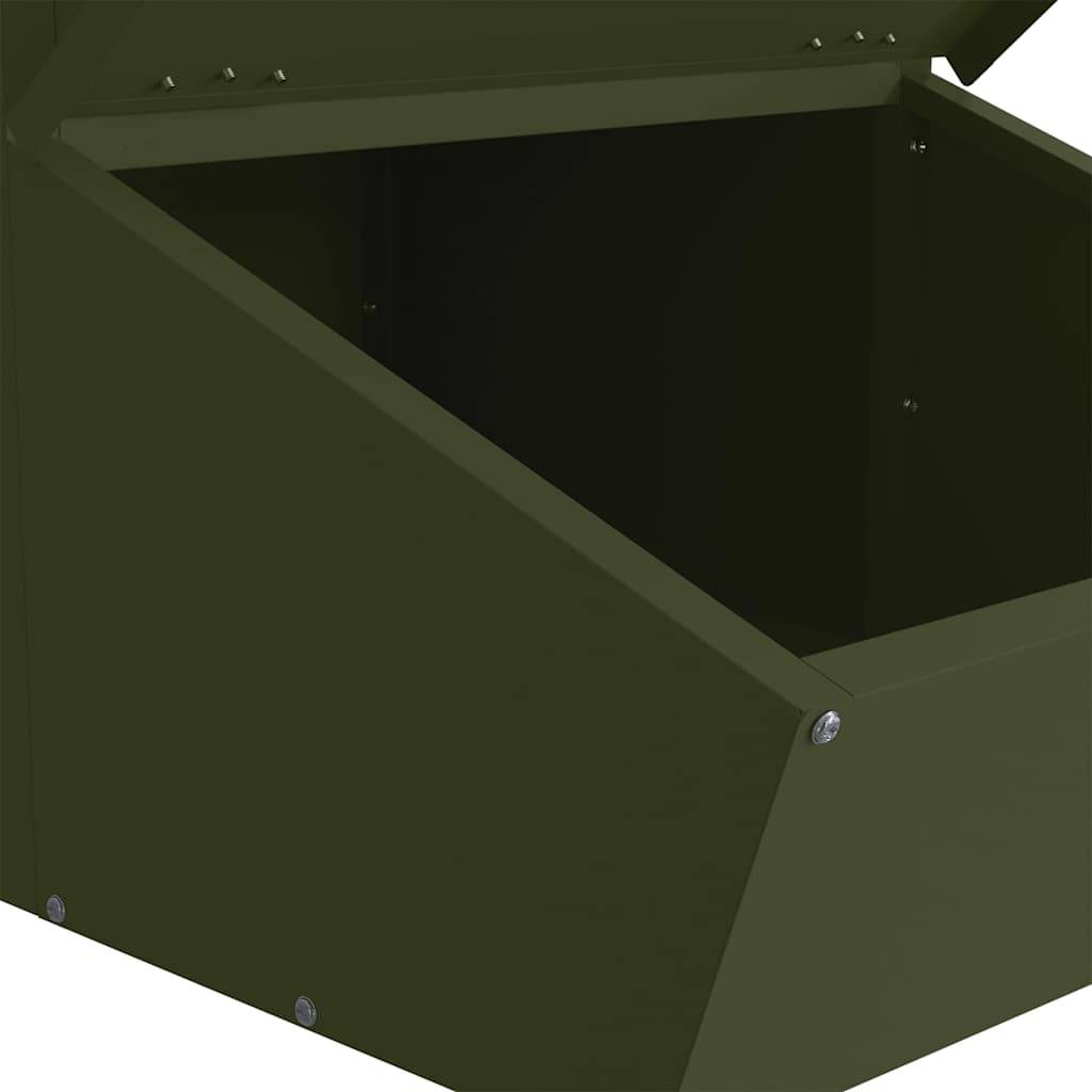 Vidaxl - Distributeur de porcs Vert olive 55 x 38 x 76 cm vidaXL 874637 - Image 8