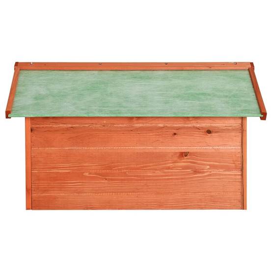 Abri pour tondeuse robot bois de sapin naturel 87 x 72 x 50 cm - PANGIVO - Image 5
