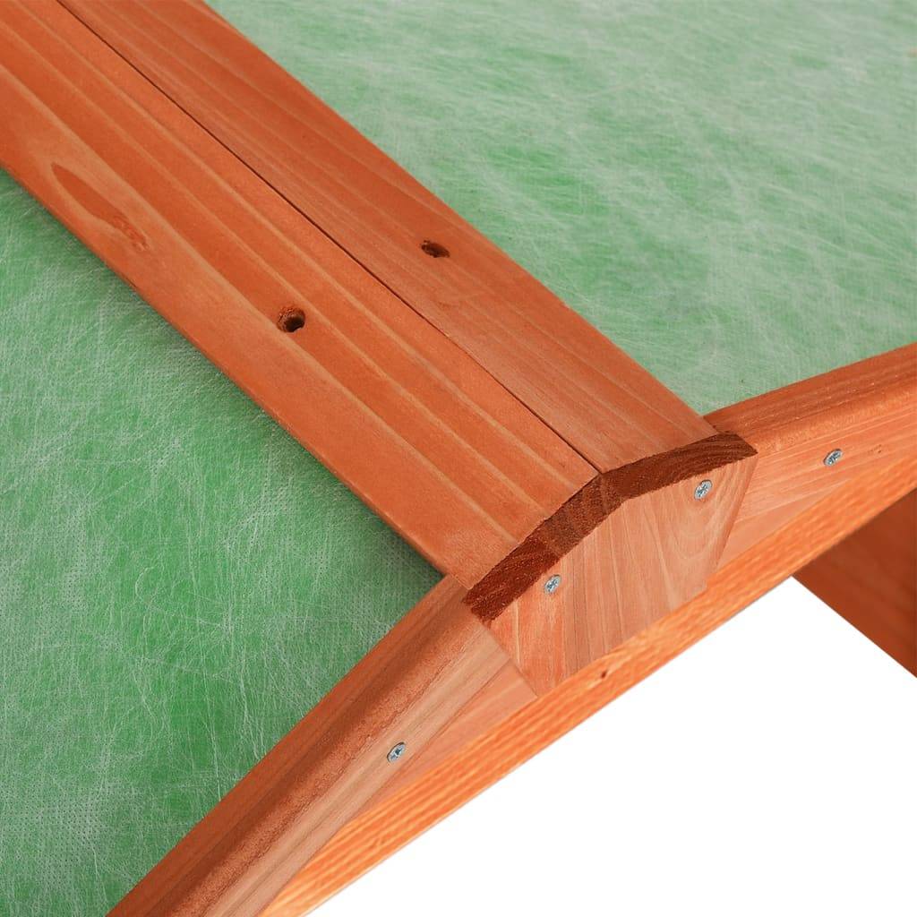 Abri pour tondeuse robot bois de sapin naturel 87 x 72 x 50 cm - PANGIVO - Image 7