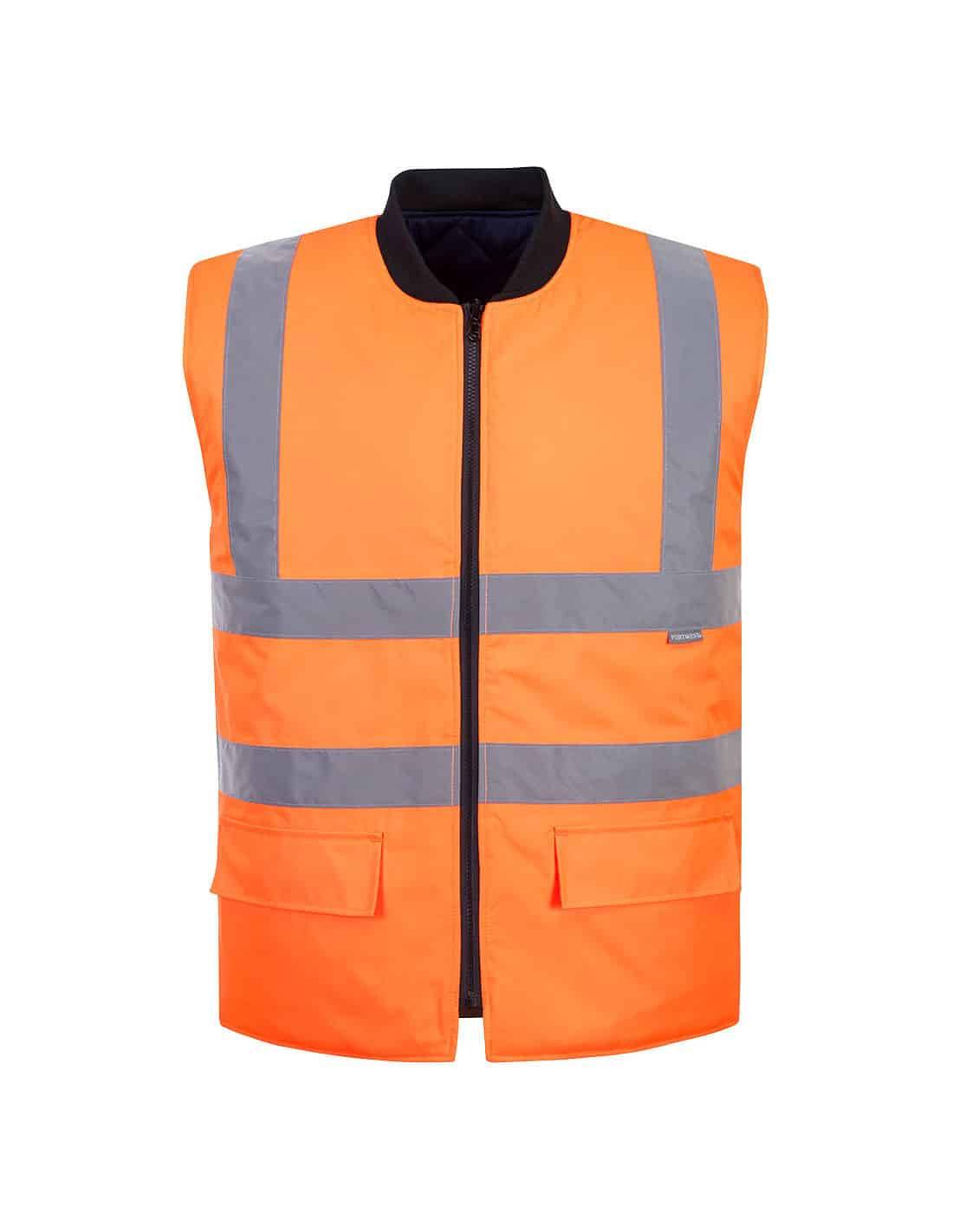 Portwest - Gilet Hv Réversible Couleur : Orange Taille 5xl - Portwest - Image 1