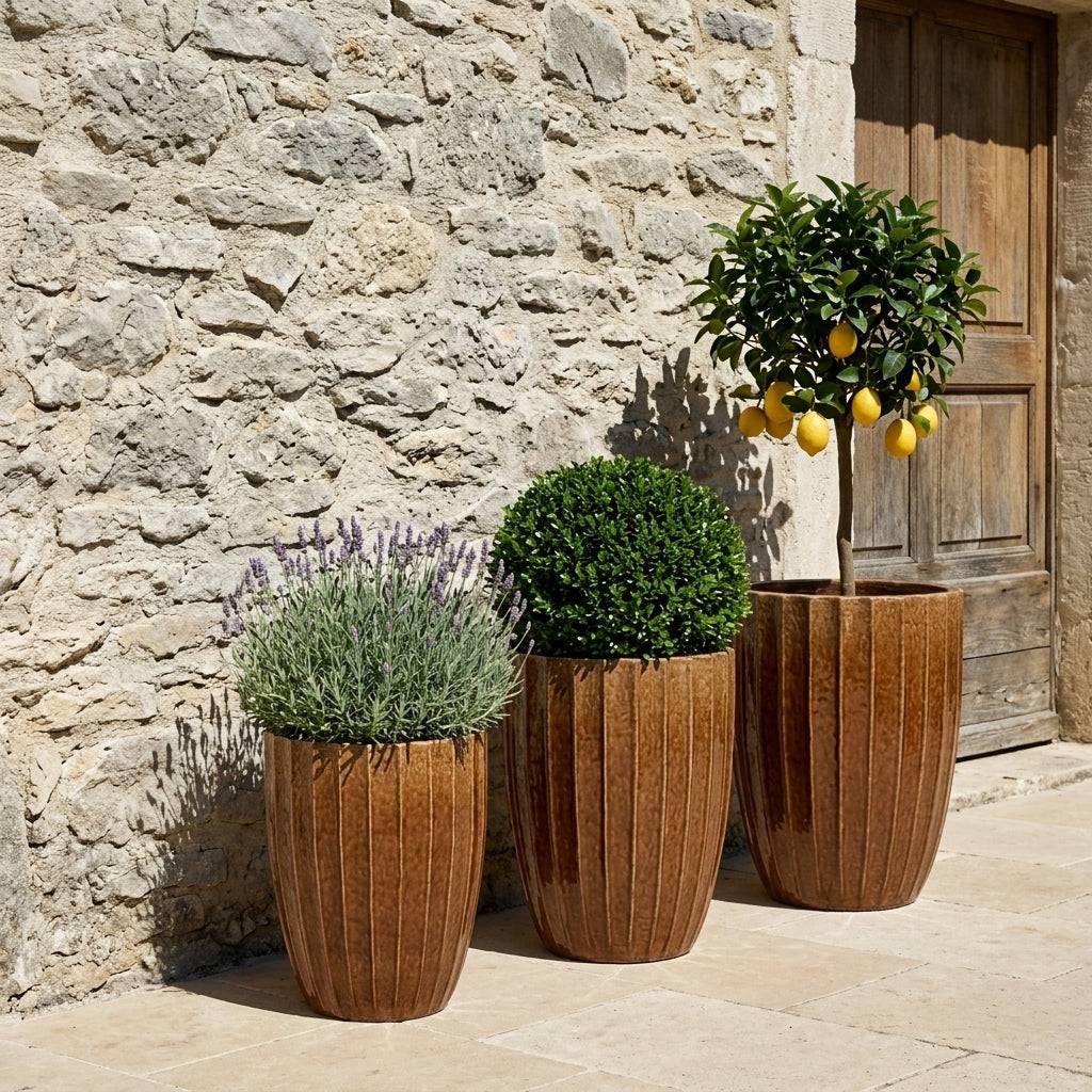 Pot HUGO 36x50cm écorce - Image 4