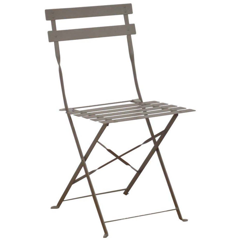 Alize - Chaises pliantes en acier Cuba (Lot de 2) - Image 3