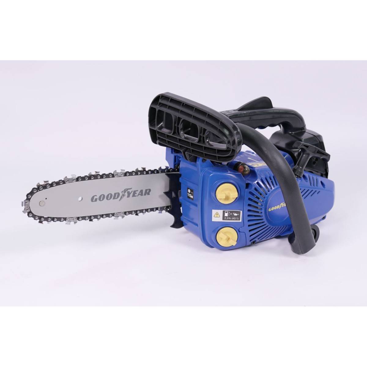 Tronçonneuse Elagueuse thermique Lame 25cm système anti vibrations Moteur 2T 25Cm3 GOODYEAR - Image 6