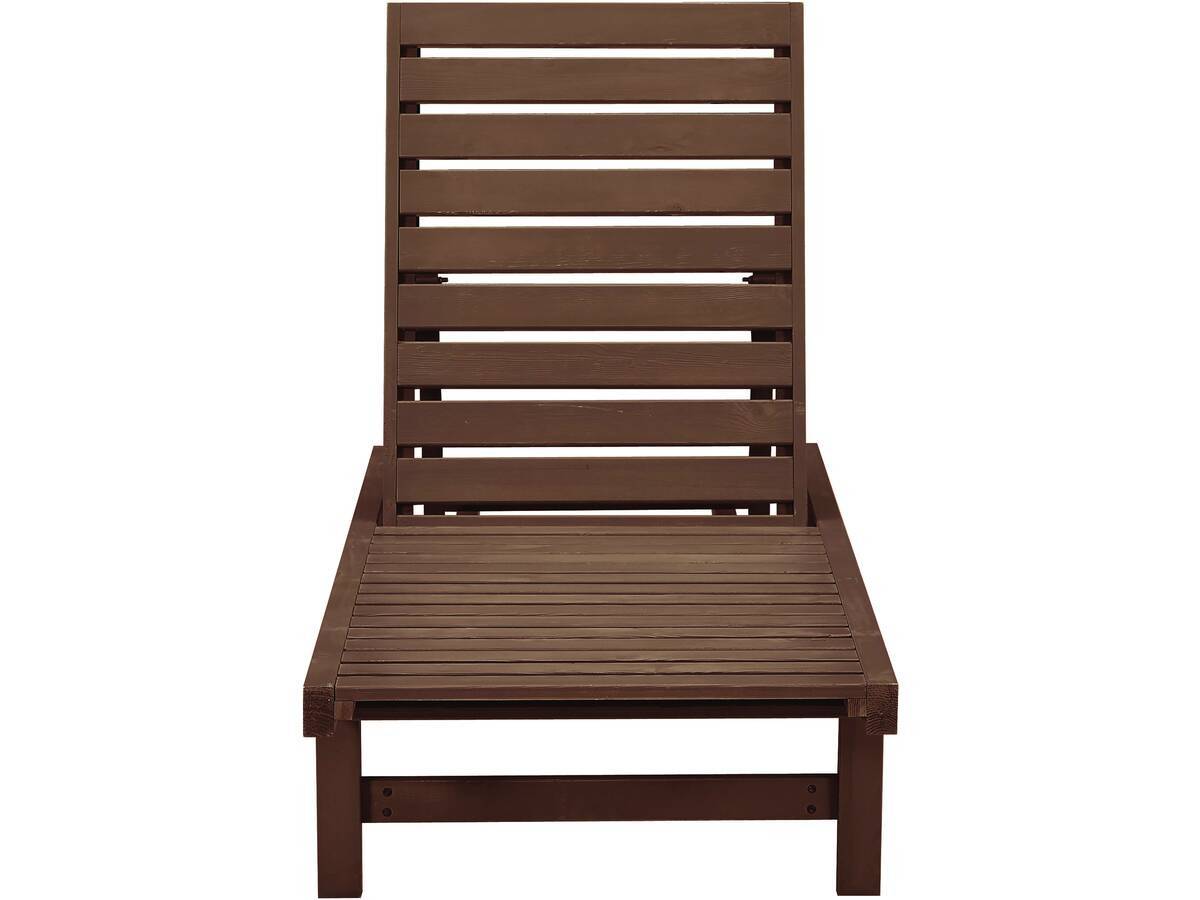 Habitat Et Jardin - Bain De Soleil En Bois "rawai" - Marron -habitat Et Jardin - Image 3