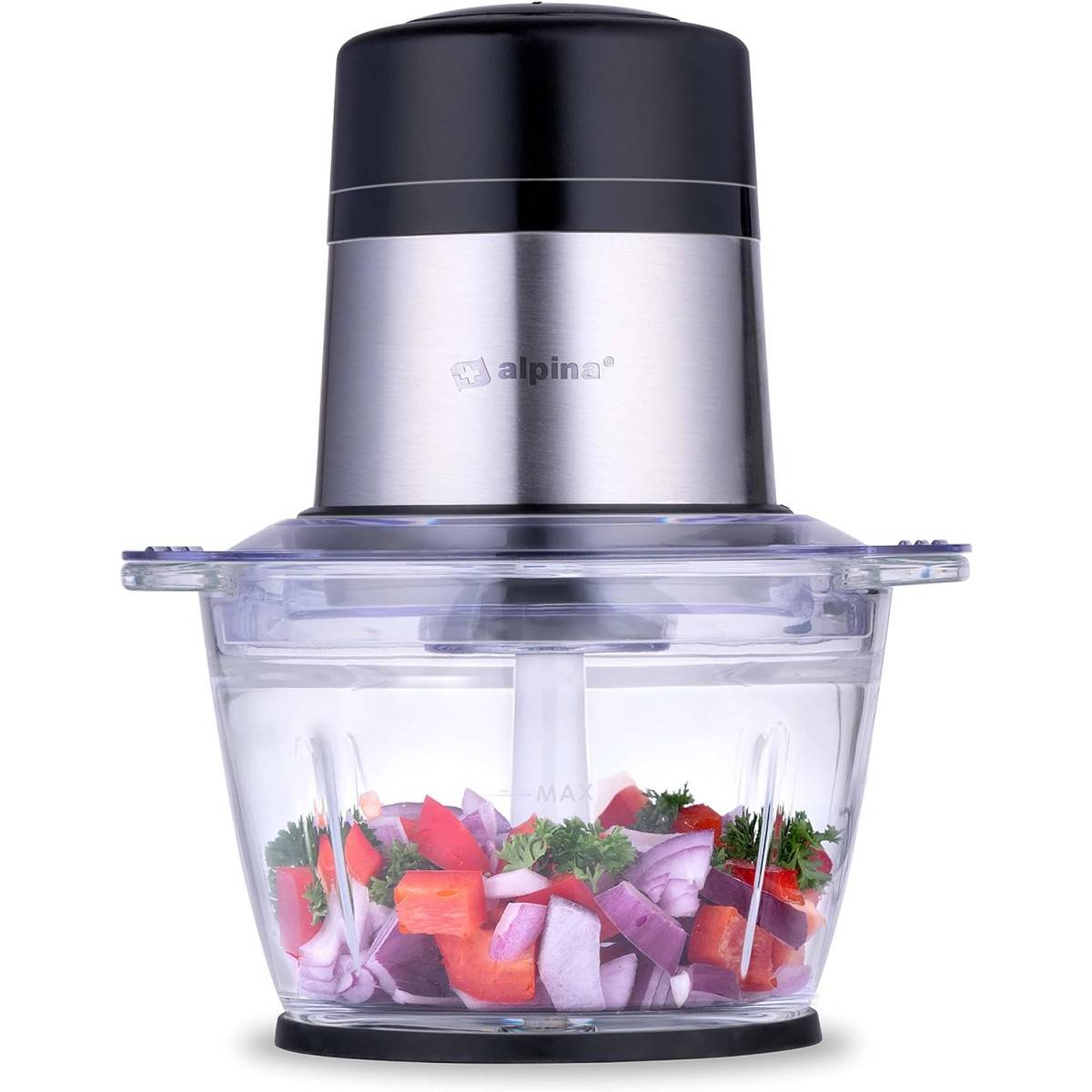 Alpina - Hachoir électrique 300W Mini mixeur 2 vitesses Bol 500 ml ALPINA - Image 1