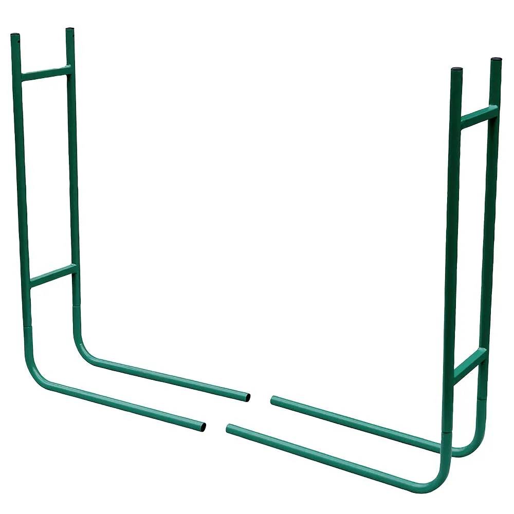 Range bûche métallique 120x90x20 cm - Support bois de chauffage - Image 2