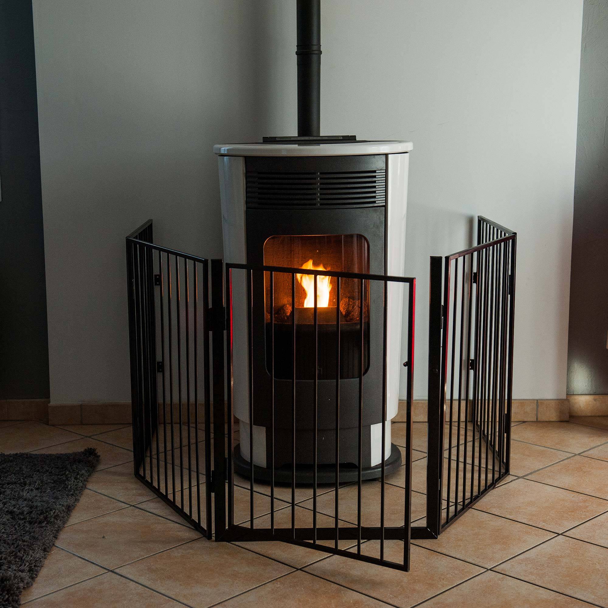 Barrière de protection en métal WERKA PRO 5 panneaux 300cm - Image 4