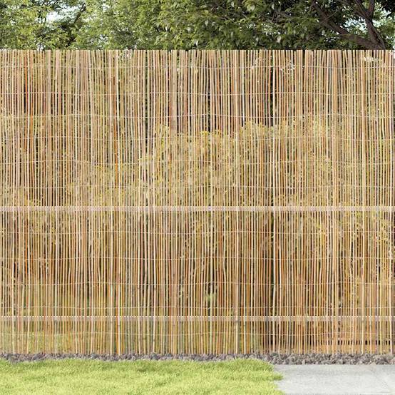 Clôture en bambou naturel 500 x 180 cm - PANGIVO - Image 3
