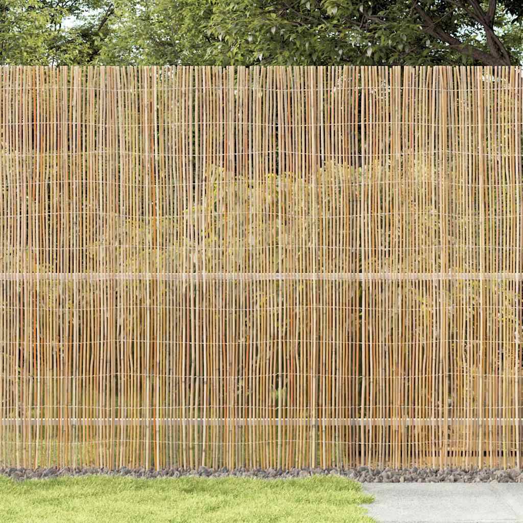 Clôture en bambou naturel 500 x 180 cm - PANGIVO - Image 3