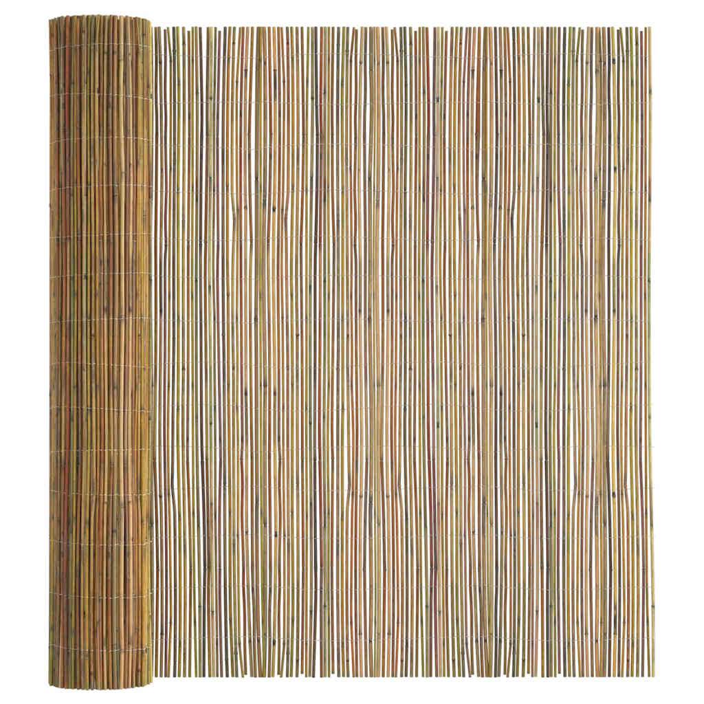 Clôture en bambou naturel 500 x 180 cm - PANGIVO - Image 2