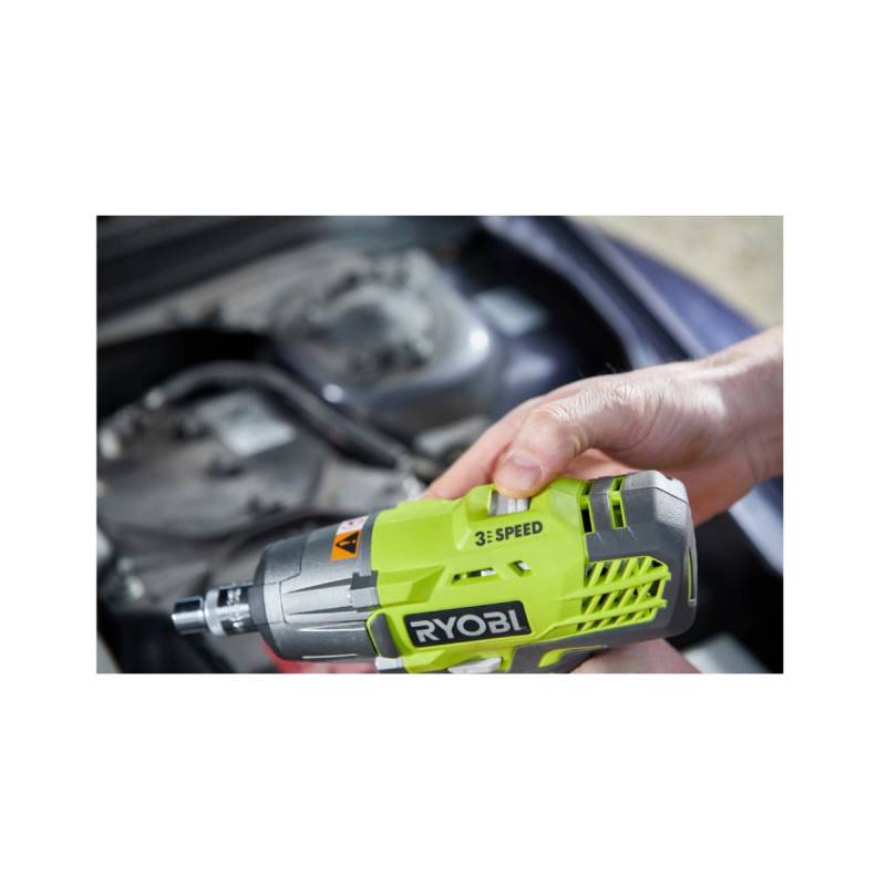 Ryobi - Boulonneuse à chocs RYOBI 18V One+ - batterie LithiumPlus 2.0Ah - chargeur R18IW3-120S - Image 2