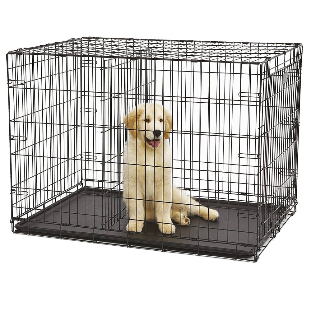 Ferplast - Ferplast Cage de transport pliable pour chiens DOG-INN 60, enclos pour chiots, transport en métal séparation inclus, porte double avec fermeture de - Image 8