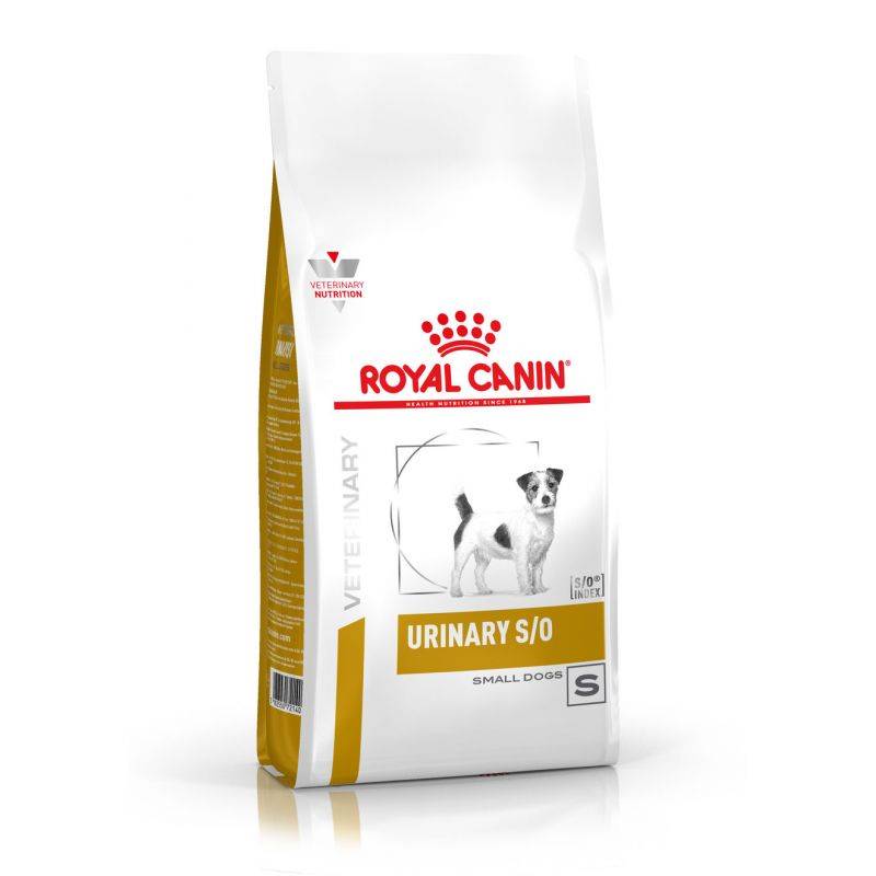 Royal Canin - Croquettes chien VETERINARY DOG URINARY S/O SMALL - Royal Canin 8 kg