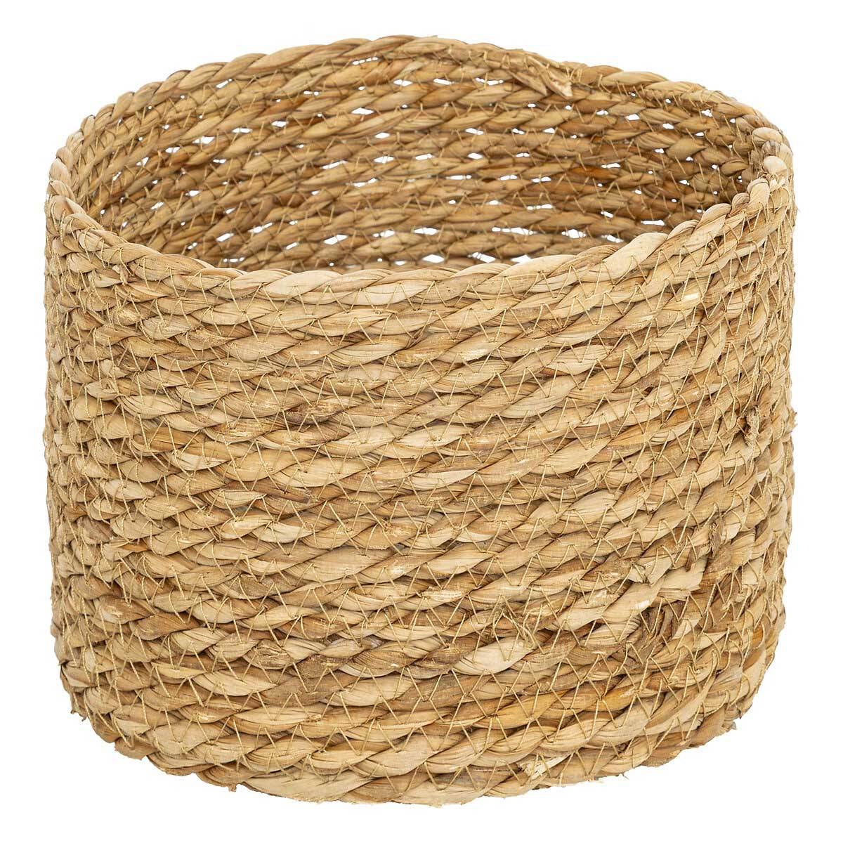 Lot de 9 Paniers en Jonc "Little Cottage" 48cm Naturel - Image 6