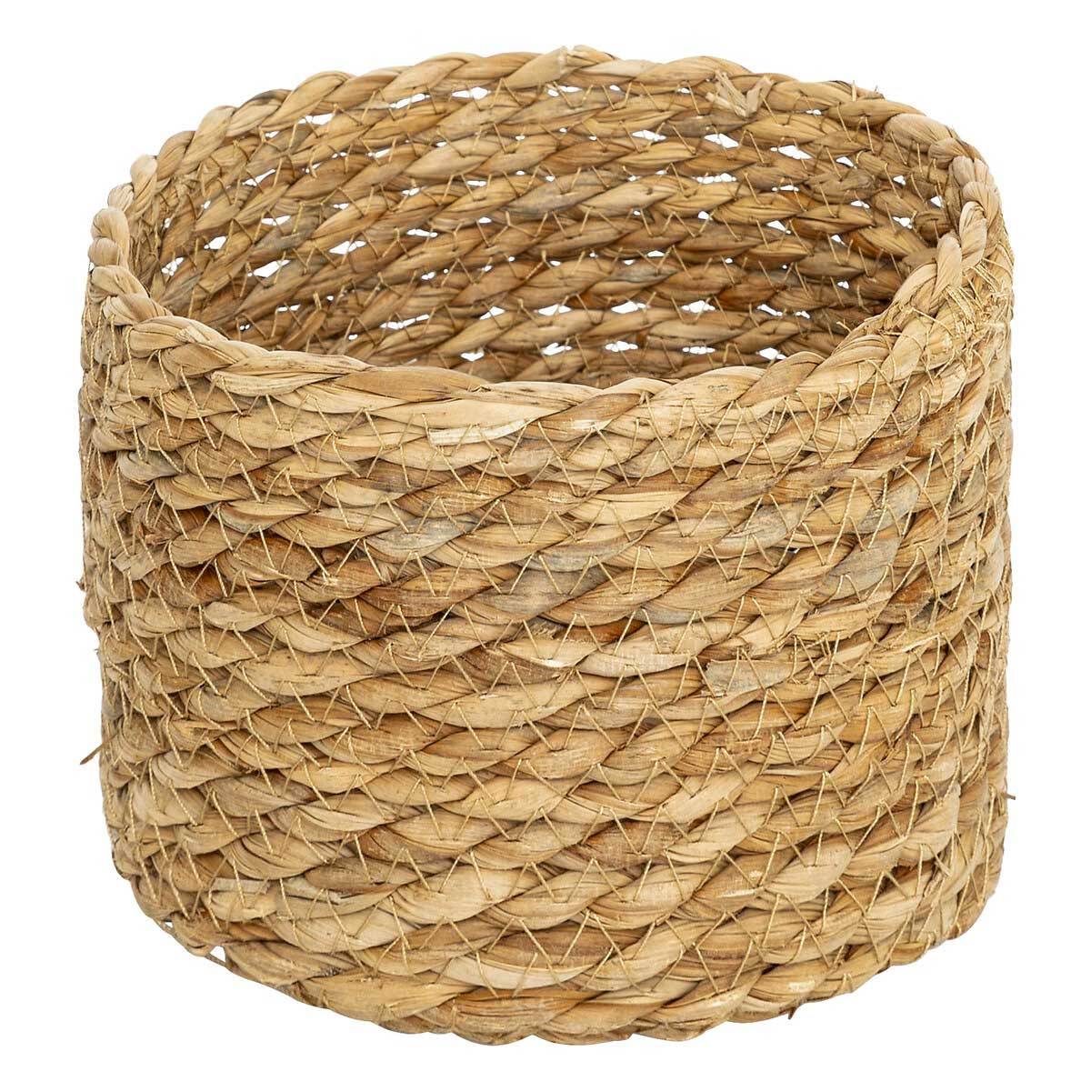 Lot de 9 Paniers en Jonc "Little Cottage" 48cm Naturel - Image 8